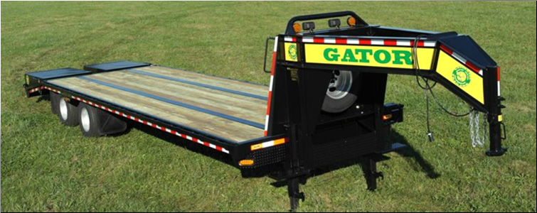 GOOSENECK TRAILER 30ft tandem dual - all heavy-duty equipment trailers special priced  Trigg County, Kentucky