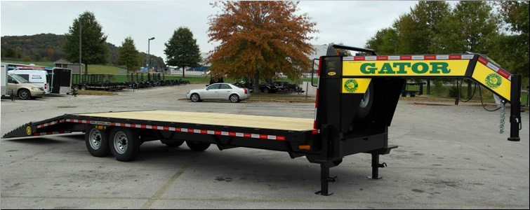 Gooseneck flat bed trailer for sale14k  Trigg County, Kentucky